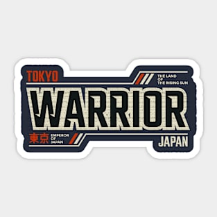 Tokyo Warrior From Japan Sticker